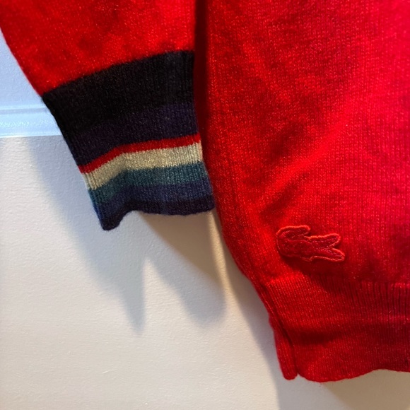 LACOSTE excellent condition cashmere crew neck sweater - Picture 4 of 6